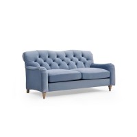 China golden supplier furniture fabric blue couch hotel leisure sofa