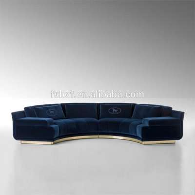 high quality factory hotel vip room furniture cheers sofa villa luxury home living sofas F008