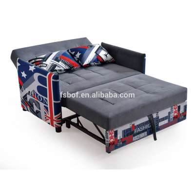 customization color cheap shaped sofa cum bed LS876