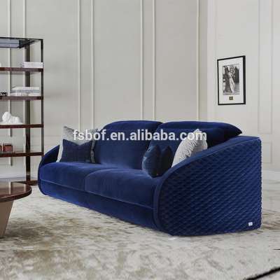 high-end villa custom furniture designer cheap barcelona sofa loveseat sets F016